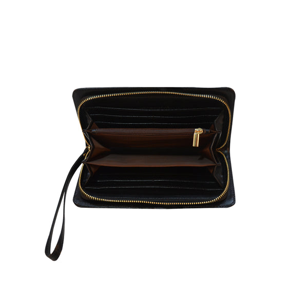 Demure_Bleu Wallet Women's Clutch Purse (Model 1637)