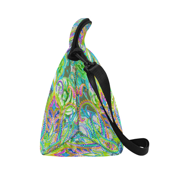 Resort Collection 2020 "Demure" Neoprene Lunch Bag Neoprene Lunch Bag/Large (Model 1669)