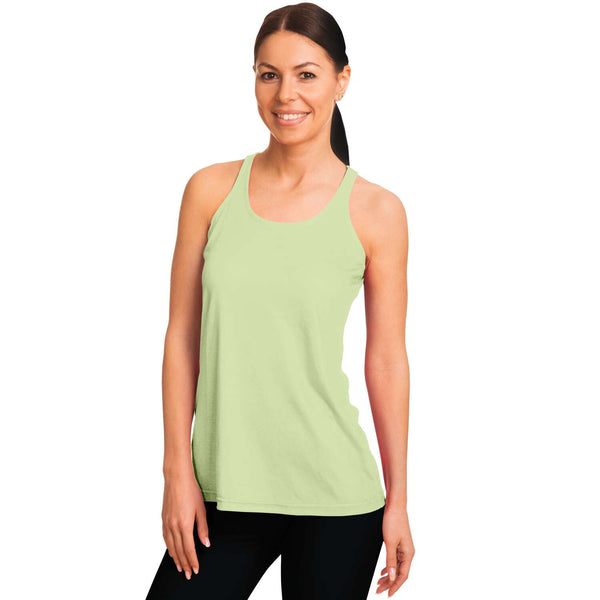 Lime Flowy Tank Top