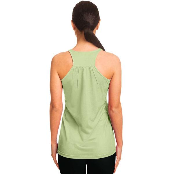 Lime Flowy Tank Top