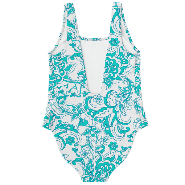 Peacock One Piece Swim Suit