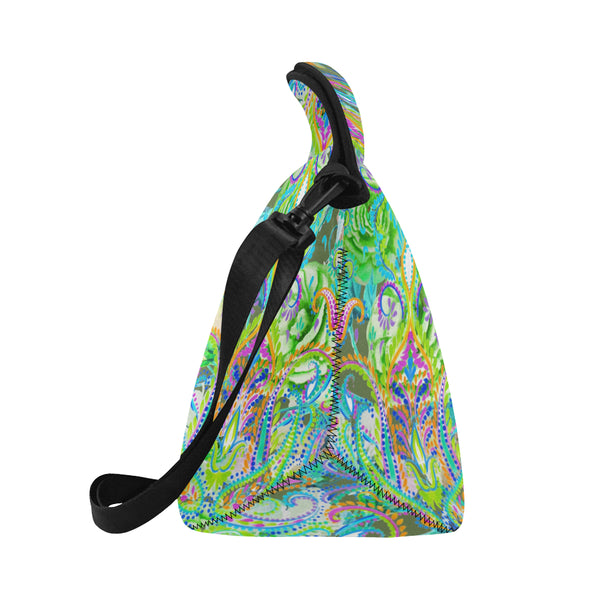Resort Collection 2020 "Demure" Neoprene Lunch Bag Neoprene Lunch Bag/Large (Model 1669)
