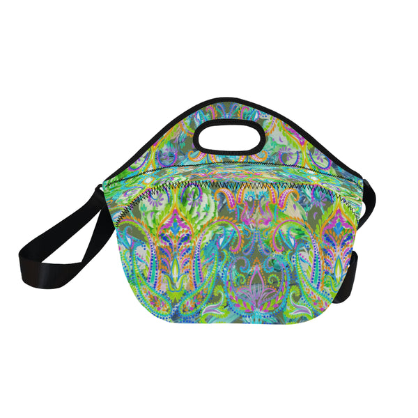 Resort Collection 2020 "Demure" Neoprene Lunch Bag Neoprene Lunch Bag/Large (Model 1669)