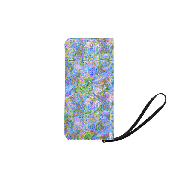 Demure_Bleu Wallet Women's Clutch Purse (Model 1637)