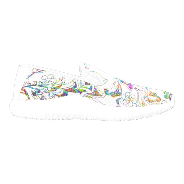 Delight Womens Slip-ons Orion Slip-on Women's Canvas Sneakers (Model 042)