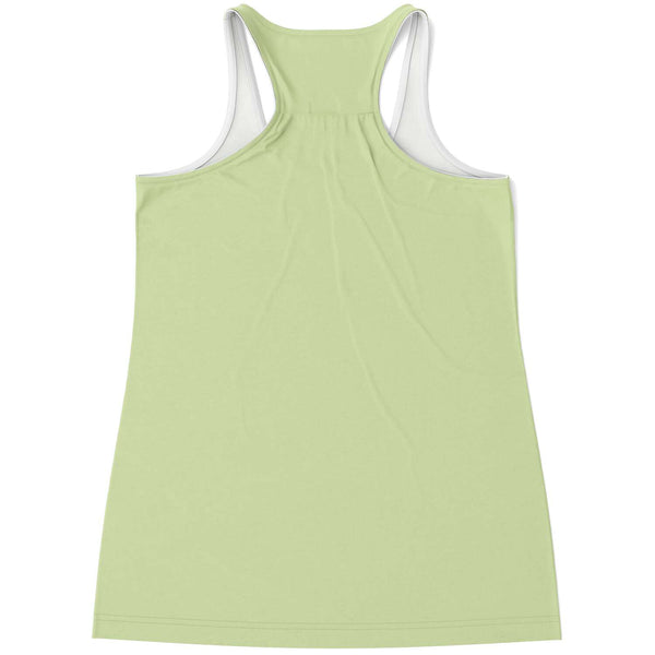 Lime Flowy Tank Top