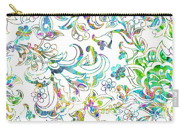 Lace - Wild Emerald - Carry-All Pouch