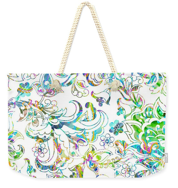 Lace - Wild Emerald - Weekender Tote Bag