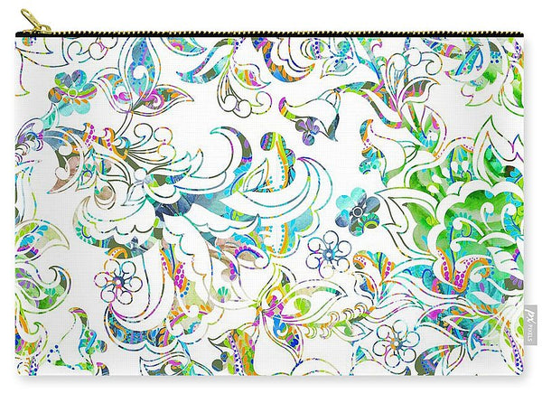 Lace - Wild Emerald - Carry-All Pouch