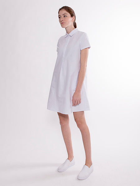 Patricia Ann Brubaker "Wild Amythyst" Shirt Dress