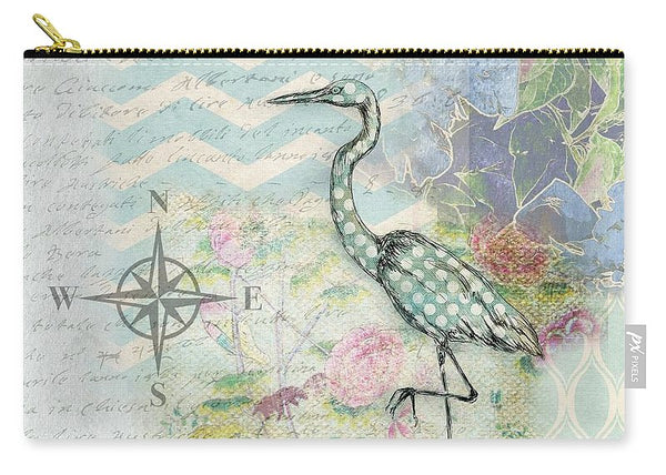 Sanctuary Egret - Carry-All Pouch