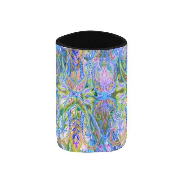 Demure Bleu Can Cover Neoprene Can Cooler 4" x 2.7" dia.