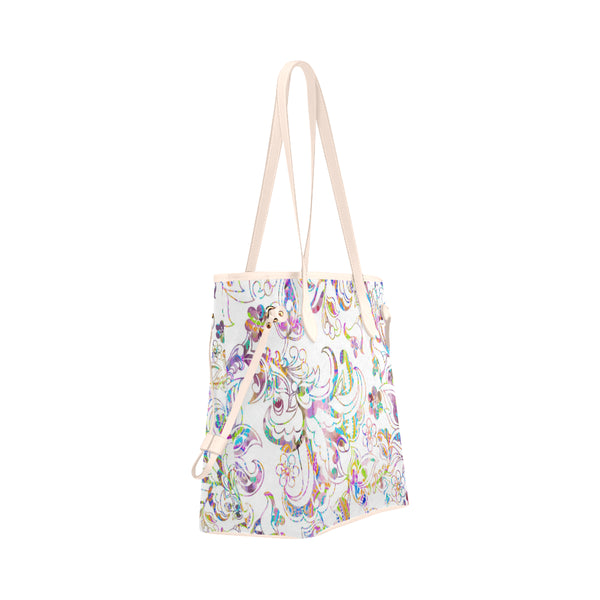 DELIGHT  Pink Handled Canvas Bag