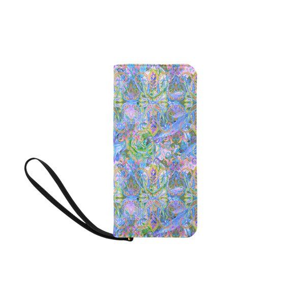 Demure_Bleu Wallet Women's Clutch Purse (Model 1637)