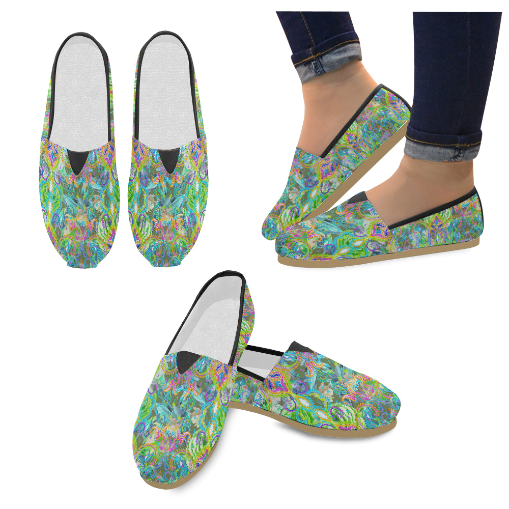 Demure Canvas Slip On by Patricia Ann Brubaker