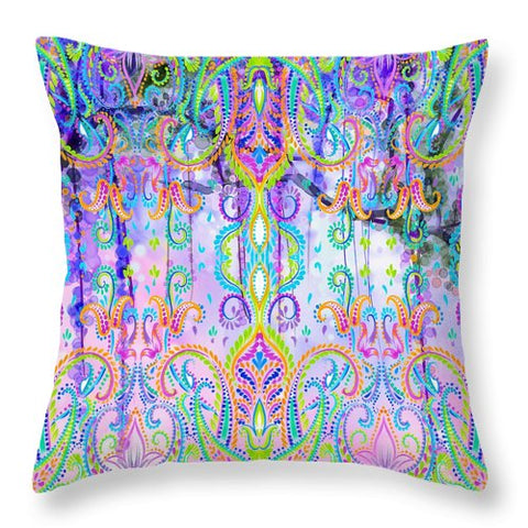 Colorful - Lavendar Haze - Throw Pillow