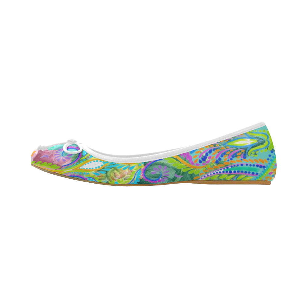 Celia Summer Ballet Flats by Patricia Ann Brubaker