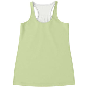 Lime Flowy Tank Top