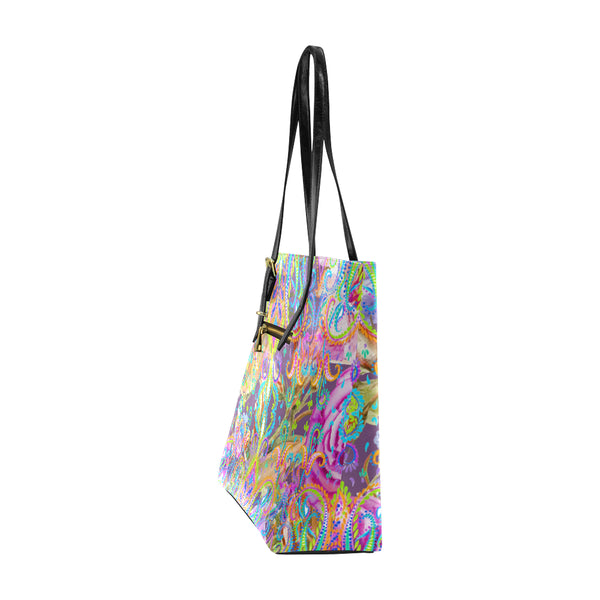 Happiness Euro Tote by Patricia Ann Brubaker