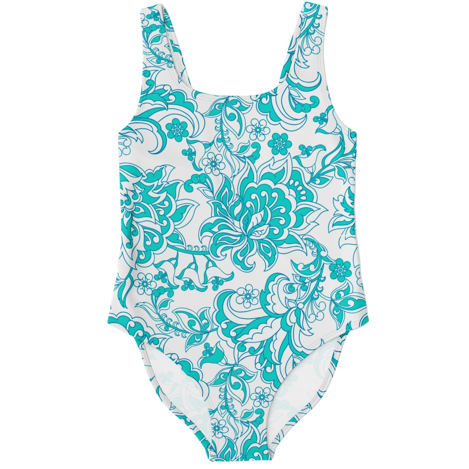 Peacock One Piece Swim Suit