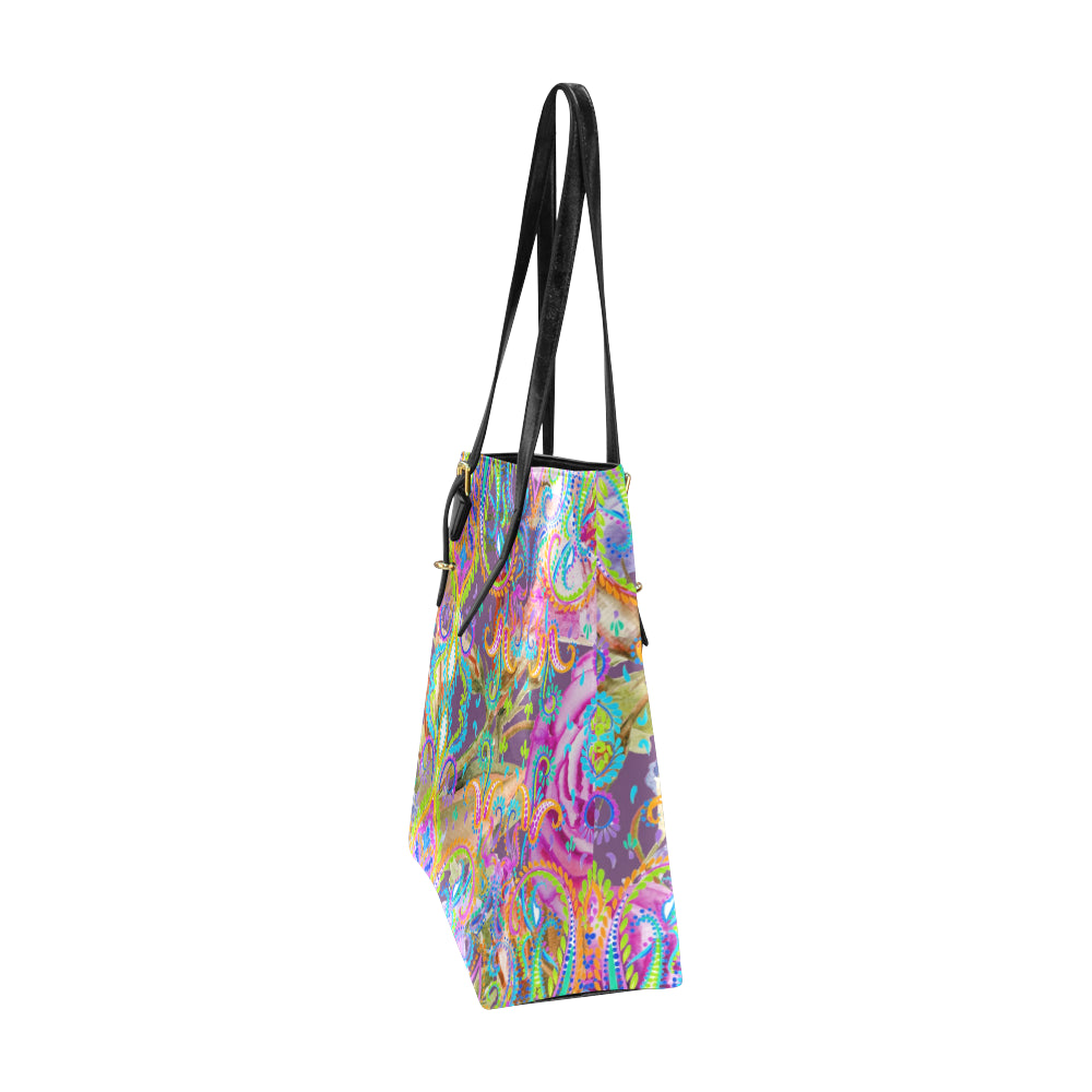 Happiness Euro Tote by Patricia Ann Brubaker
