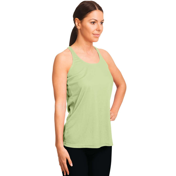 Lime Flowy Tank Top