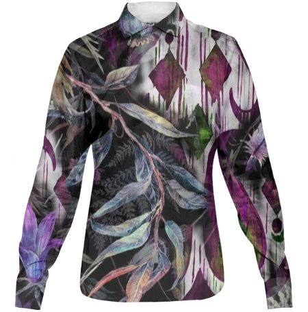 "Raven" Women's Buttondown Classic Shirt