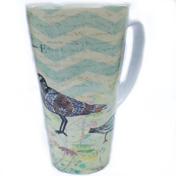 Latte Mug- By the Sea, Plover