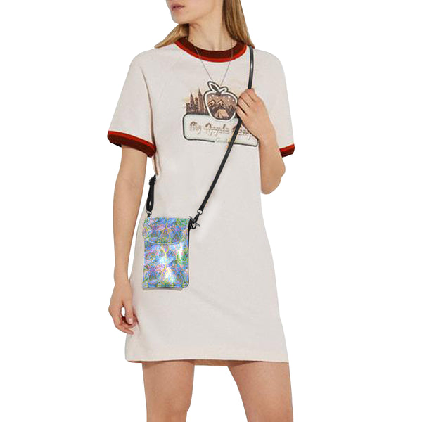 Demure_Bleu mini Cell Phone Bag Small Cell Phone Purse (Model 1711)