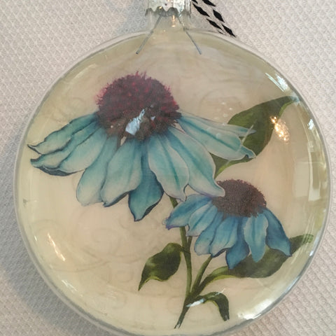 Everyday Ornaments- Summer Blooms- Blue Coneflower