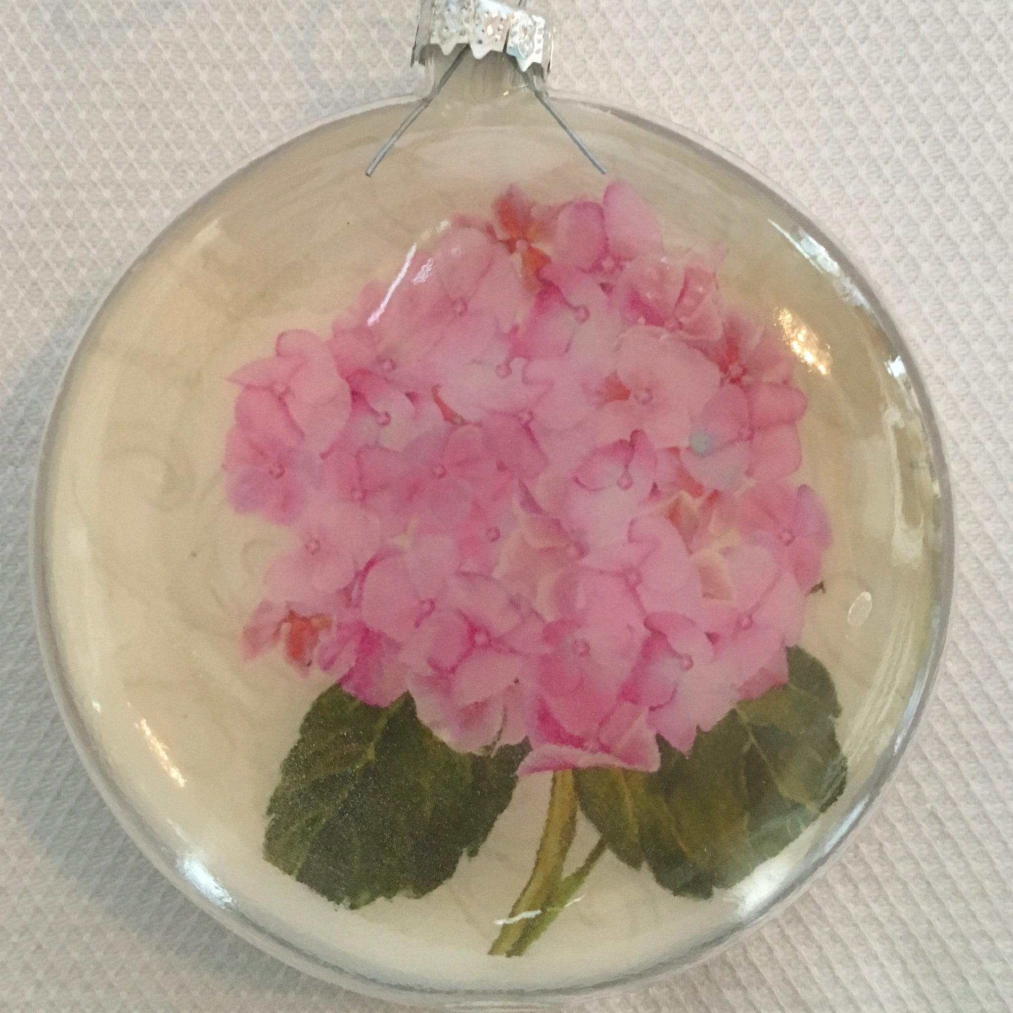 Everyday Ornaments- Summer Blooms- Hydrangea Pink