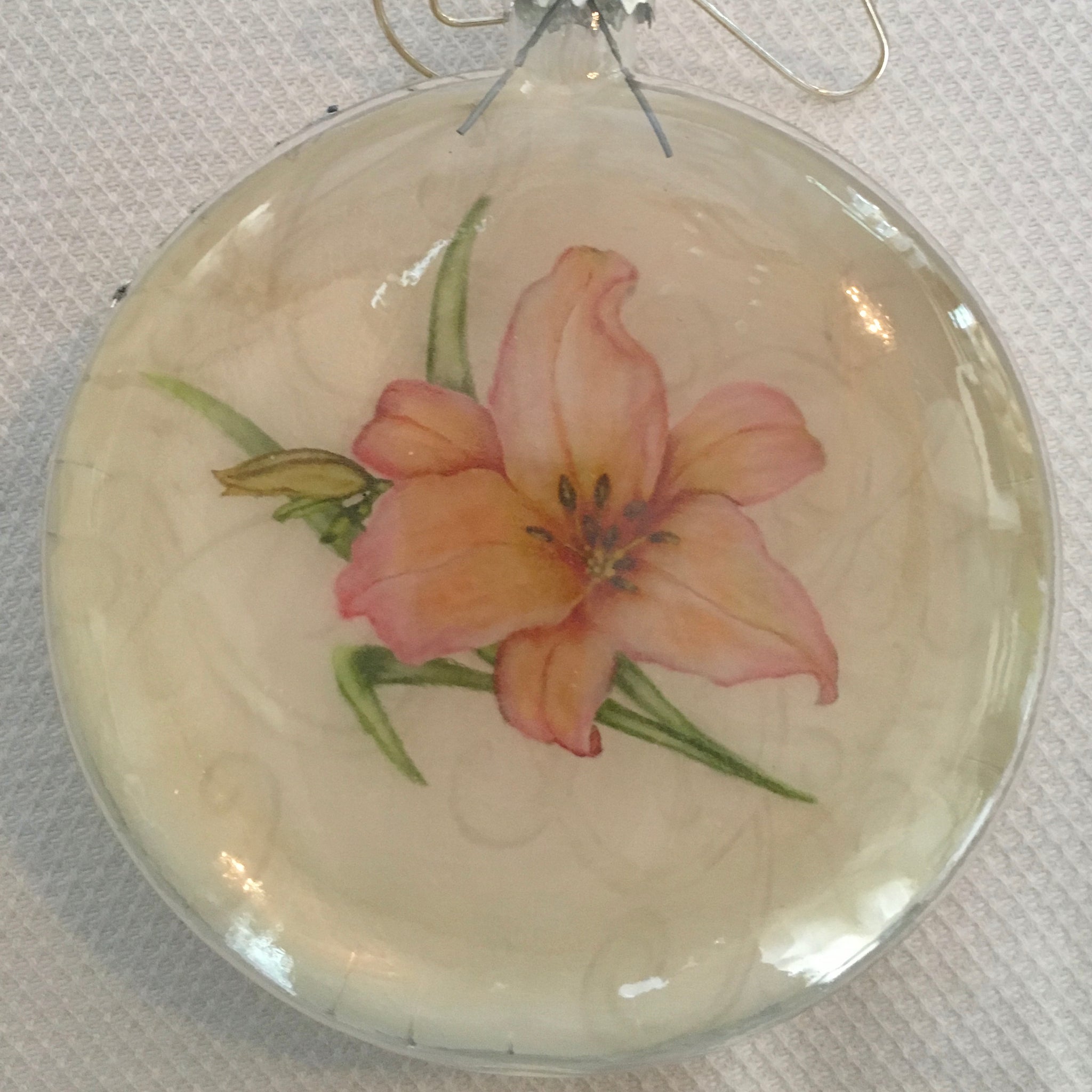 Everyday Ornaments- Summer Blooms- Lily Tangerine