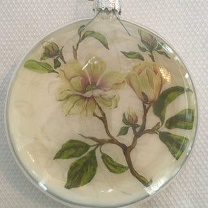 Everyday Ornaments- Summer Blooms- Magnolia Cream
