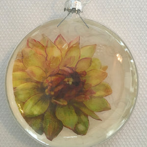 Everyday Ornaments- Summer Blooms- Mum Gold