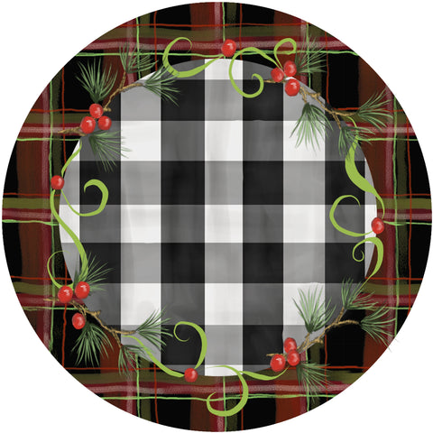 Holiday Splendor- Buffalo Check on Red Plaid