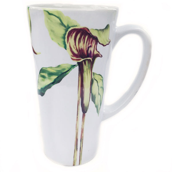 Latte Mug- Summer Blooms- Jack in the Pulpit