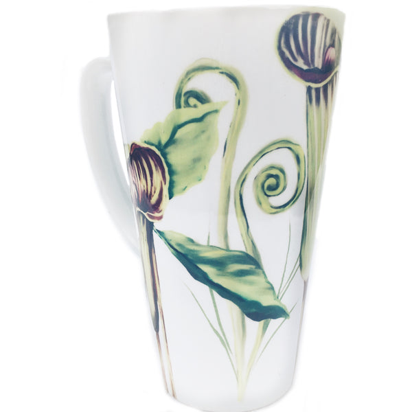Latte Mug- Summer Blooms- Jack in the Pulpit