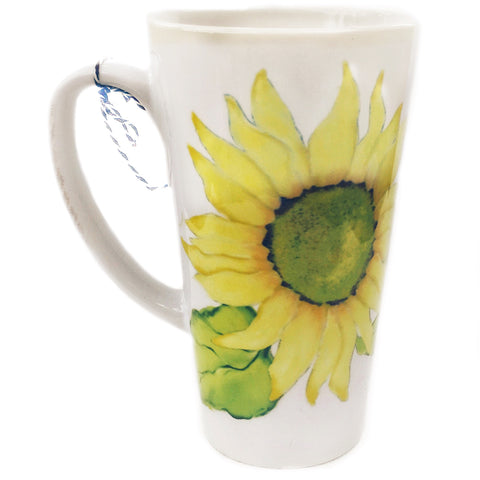 Latte Mug- Summer Blooms- Sunflower
