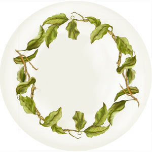Summer Blooms - Leaves - 10" Dinner Plate