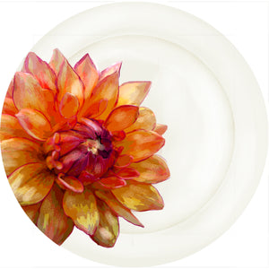 Summer Blooms - Mum #1 - 10" Dinner Plate