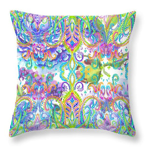 Colorful - Misty - Throw Pillow