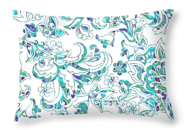 Lace - Ripple - Throw Pillow