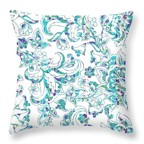Lace - Ripple - Throw Pillow