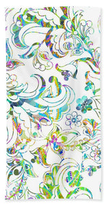 Lace - Wild Emerald - Bath Towel