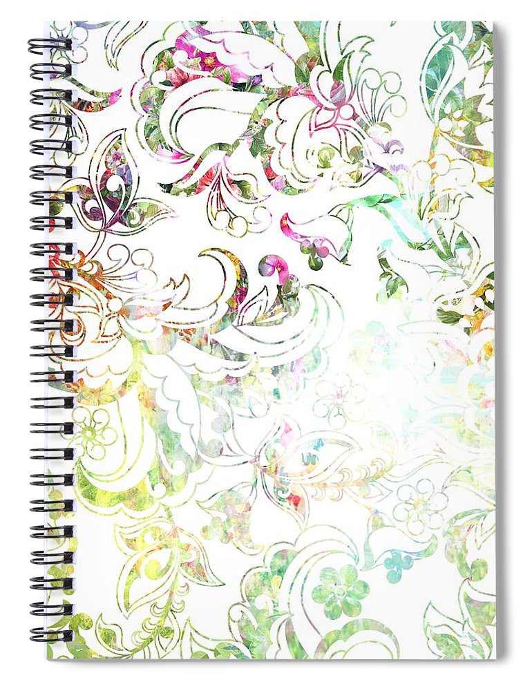 Lace - Willow - Spiral Notebook