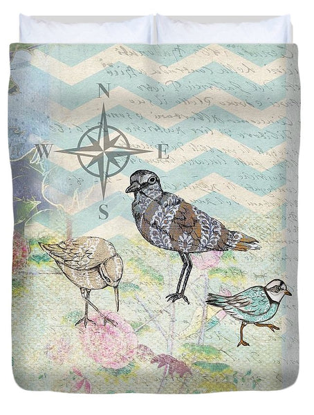 Sanctuary 3 Birds - Duvet Cover