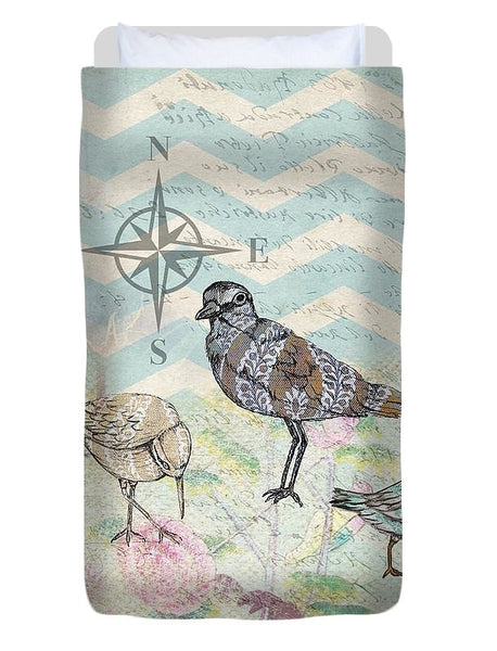 Sanctuary 3 Birds - Duvet Cover