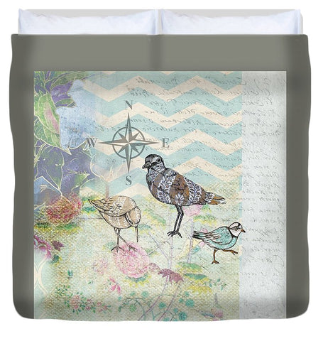 Sanctuary 3 Birds - Duvet Cover