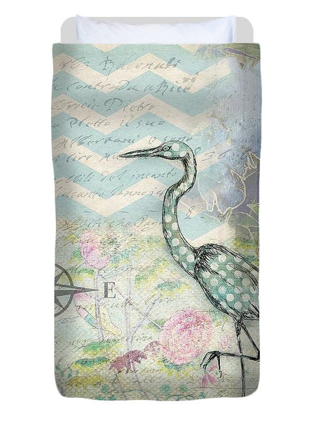 Sanctuary Egret - Duvet Cover