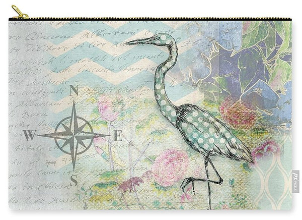 Sanctuary Egret - Carry-All Pouch